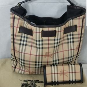 Authentic Preowned Burberry Haymarket Walden
